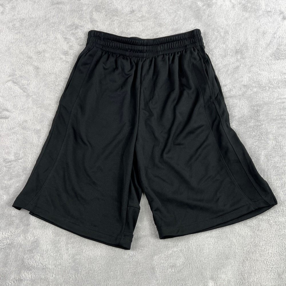 CSG Sweep Mesh Basketball Shorts M Black Kids Athletic Active Gym Wear
